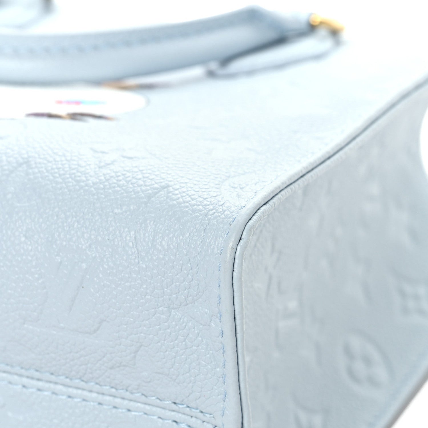 Louis Vuitton LV X TM Empreinte Monogram Superflat Onthego PM Washed Blue 8 of 13