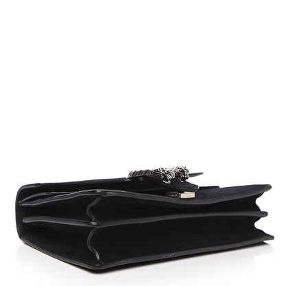 Gucci Suede Small Dionysus Shoulder Bag Black 3 of 12