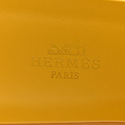 Hermes Epsom Oran Sandals 40 Jaune Sable 7 of 11