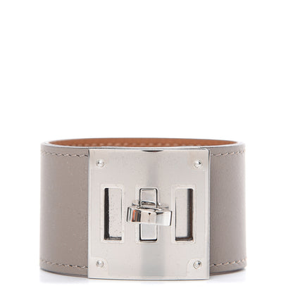 Hermes Swift Kelly Dog Bracelet T1 Gris Asphalte 1 of 6