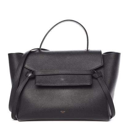 Celine Grained Calfskin Mini Belt Bag Black 2 of 11