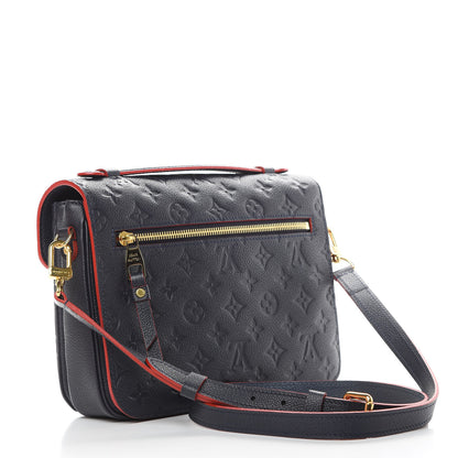 Louis Vuitton Empreinte Pochette Metis Marine Rouge 3 of 12
