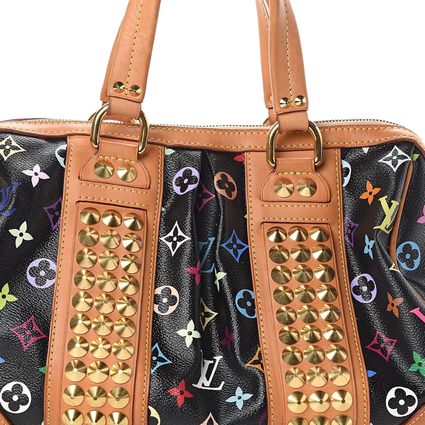 Monogram Multicolor Courtney MM Black