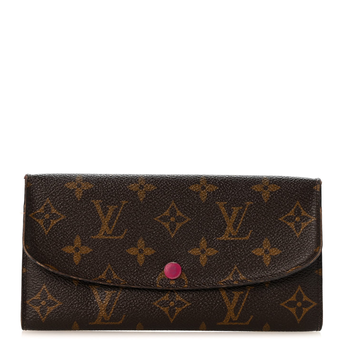 Monogram Emilie Wallet Fuchsia