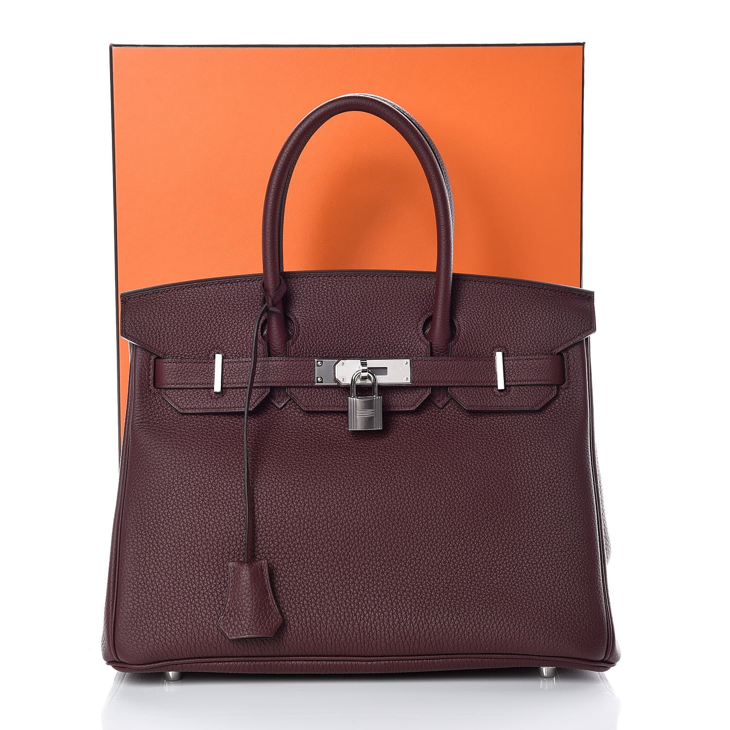 Hermes Togo Birkin 30 Bordeaux 35 of 35