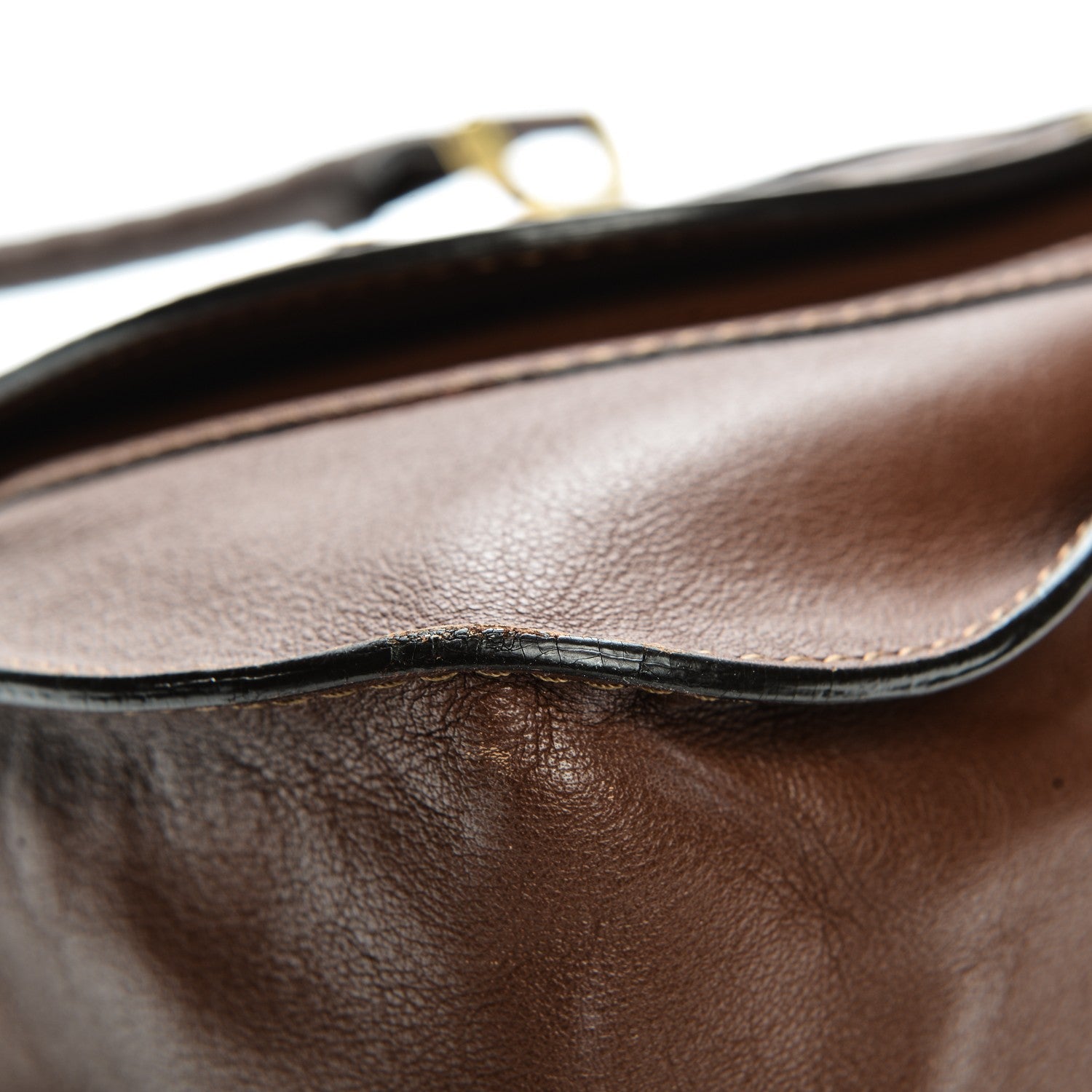 Chloe Calfskin Medium Marcie Satchel Ebony 8 of 9