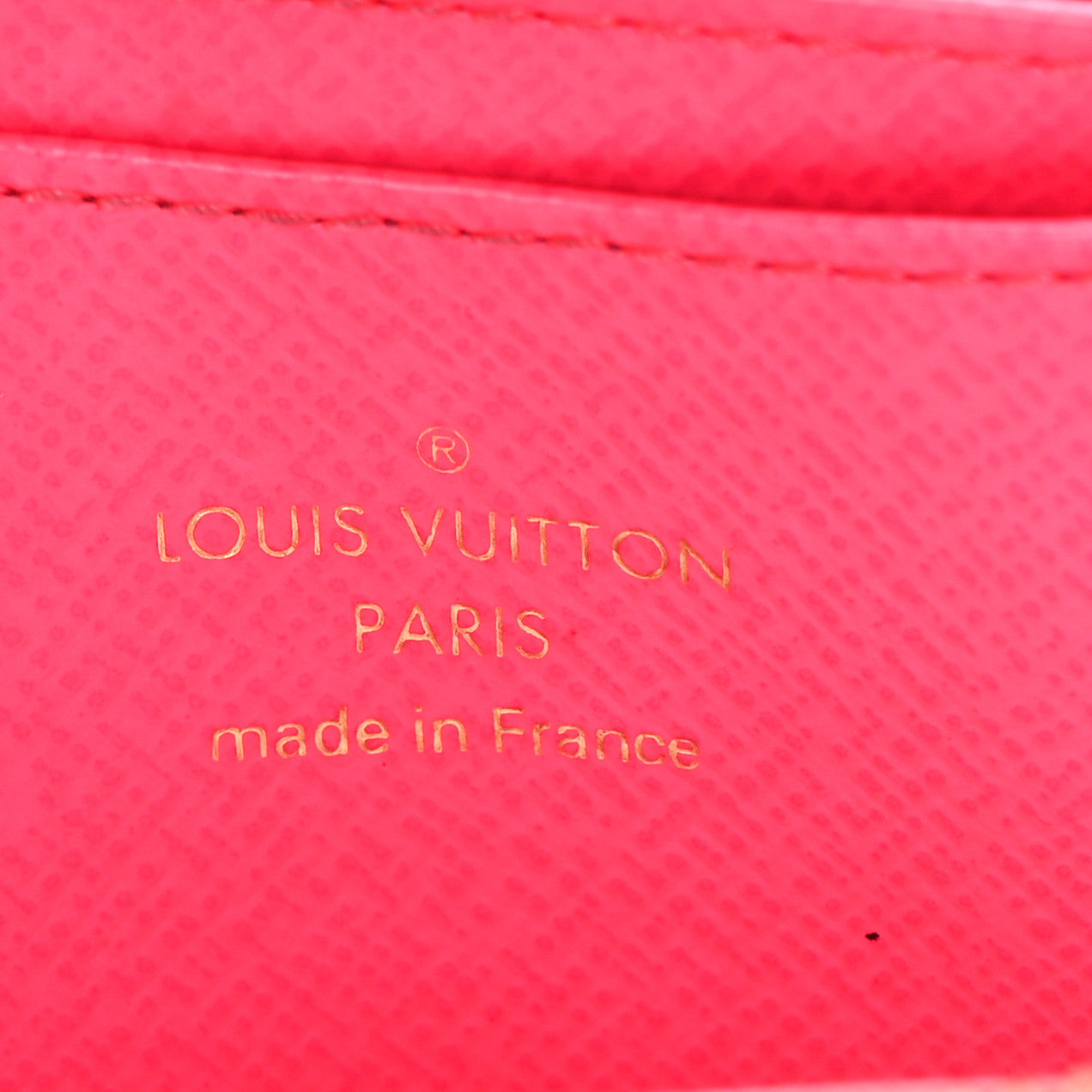 Monogram Graffiti Zippy Coin Purse Fuchsia