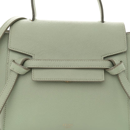 Celine Grained Calfskin Nano Belt Bag Jade 8 of 13