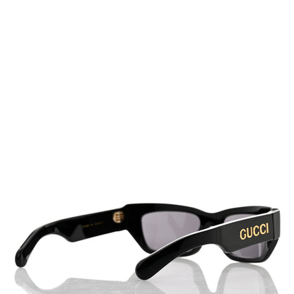 Gucci Acetate Cat Eye Sunglasses GG1296S Black 4 of 8