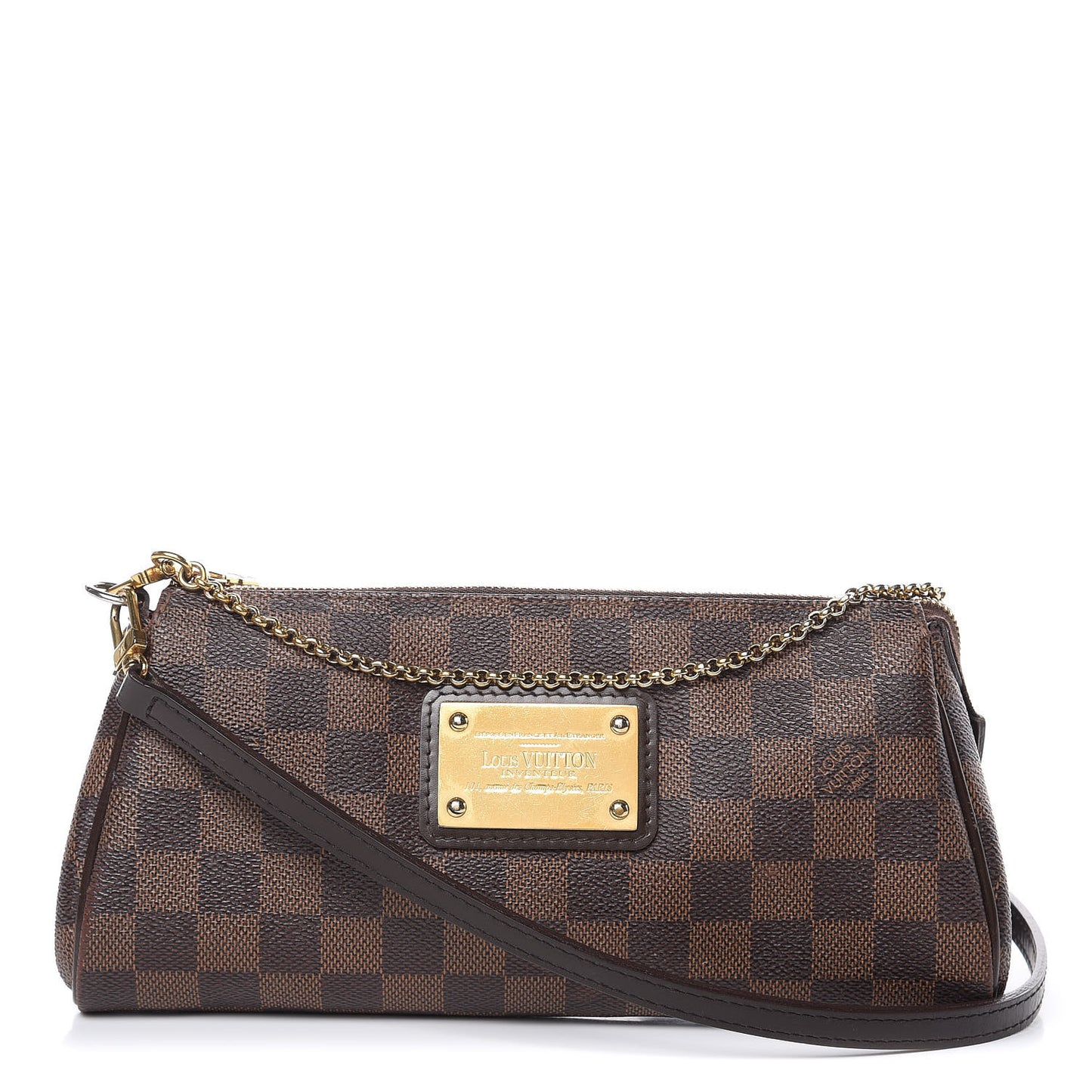 Damier Ebene Eva Clutch