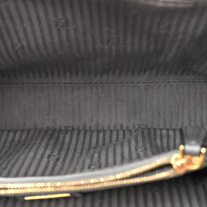 Fendi Vitello Elite Petite 2Jours Tote Grigio Grigio Chiaro 6 of 16