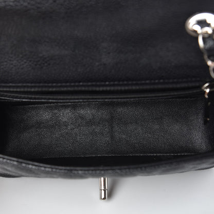 Chanel Iridescent Caviar Quilted Mini Rectangular Flap Black 5 of 8
