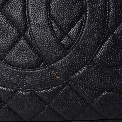 Chanel Caviar Medallion Tote Black 11 of 11