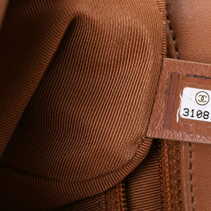 Chanel Lambskin Quilted Medium Chanel 19 Flap Brown 7 of 10