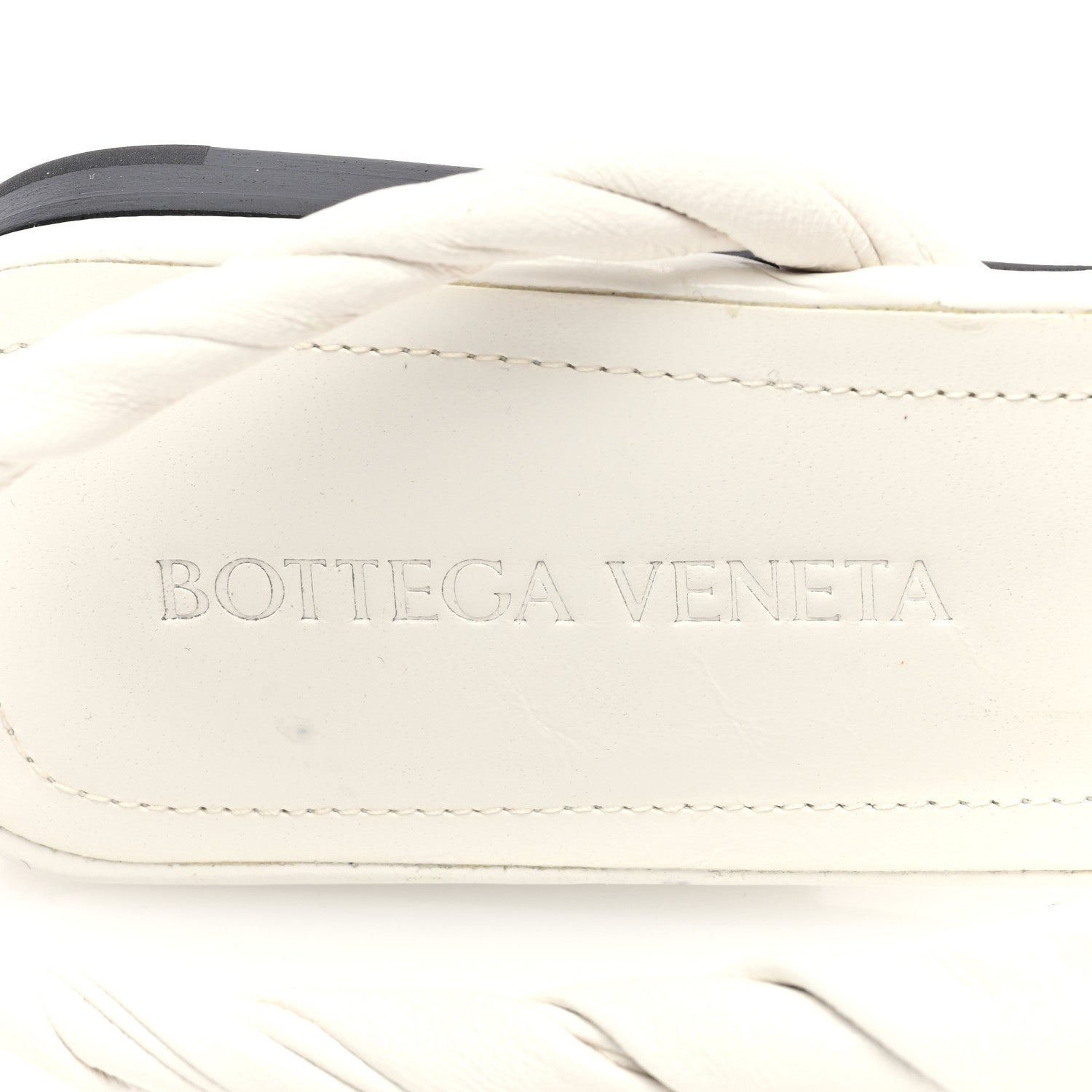 Bottega Veneta Nappa BV Point Ballet Flats 36 White 7 of 7