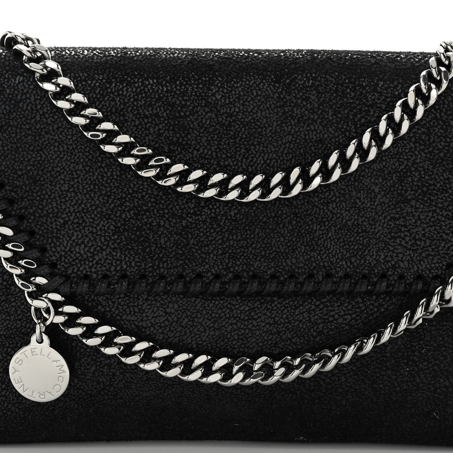 Shaggy Deer Falabella Mini Crossbody Bag Black