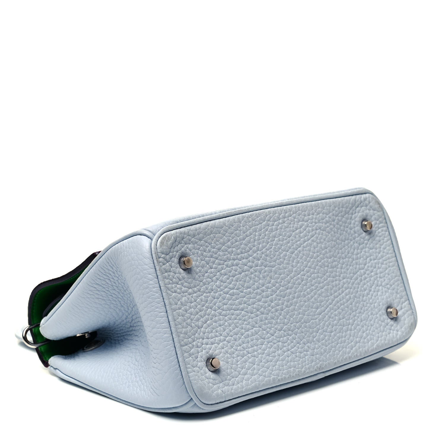 Christian Dior Bullcalf Mini Be Dior Flap Light Blue Green 4 of 8