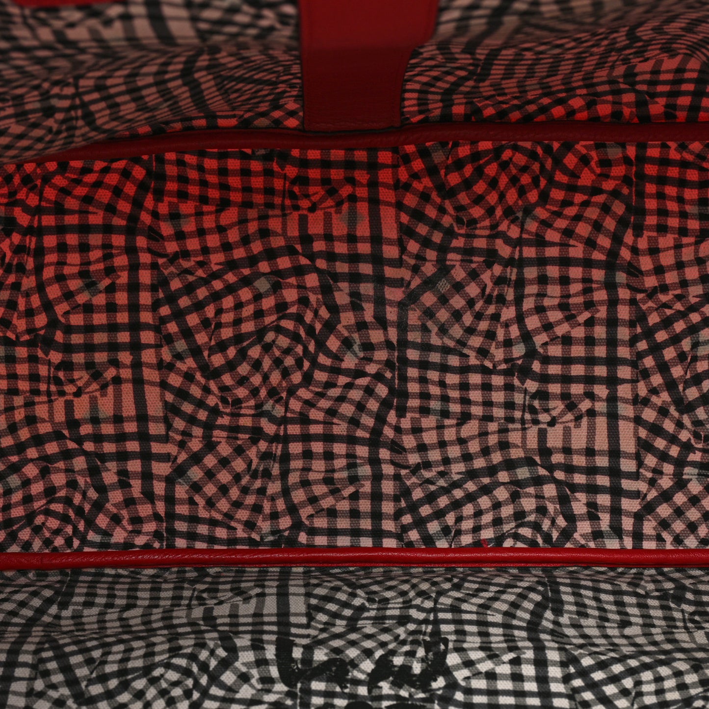 Visetos Large Liz Reversible Shopper Tote Ruby Red