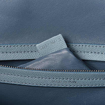 Celine Grained Calfskin Medium Phantom Luggage Sky Blue 7 of 10