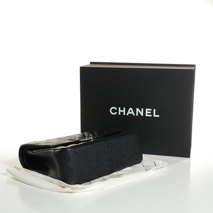 Chanel Caviar Quilted Jumbo Double Flap Black 4 of 8
