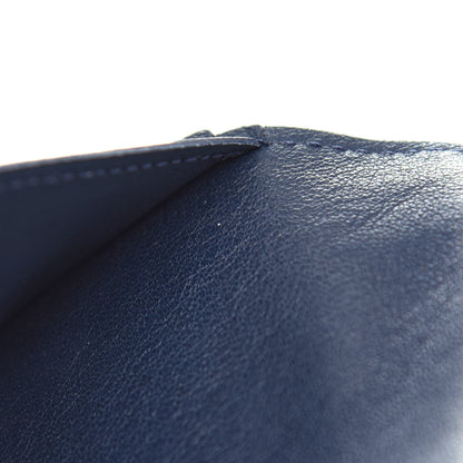 Louis Vuitton Taurillon Brazza Wallet Marine 7 of 8