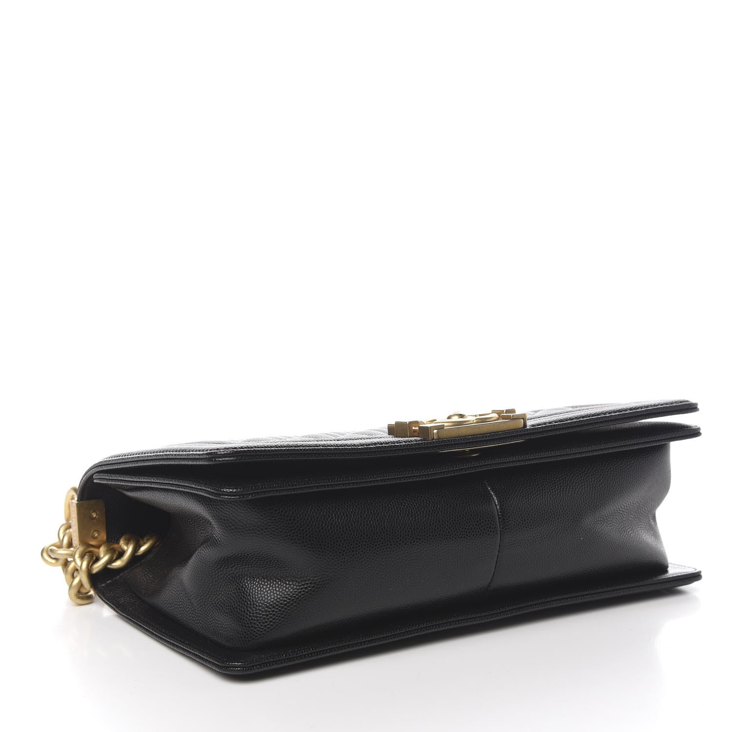 Chanel Caviar Quilted Medium Boy Flap Black 3 of 9