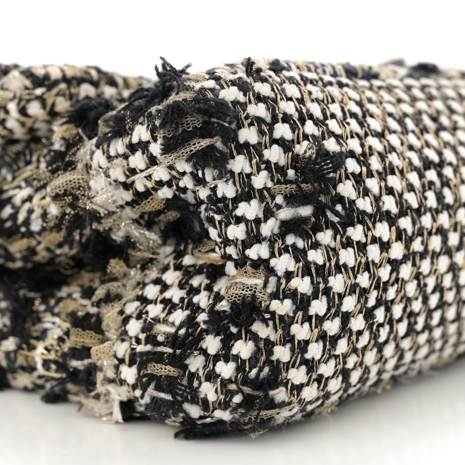 Chanel Tweed 2.55 Reissue 225 Flap Black White 9 of 12