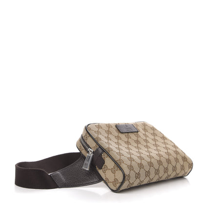 Gucci Monogram Belt Bag Dark Brown 6 of 19