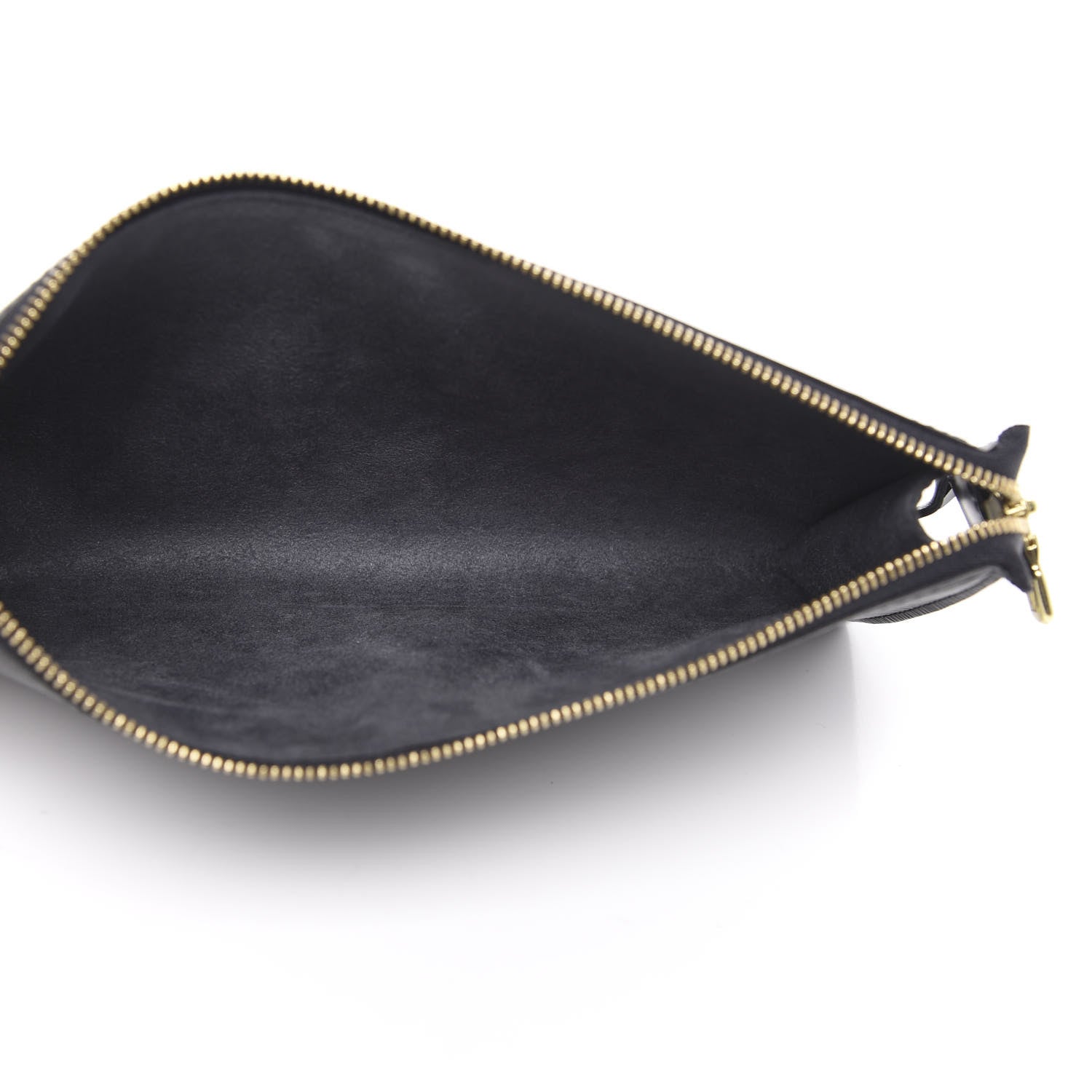 Louis Vuitton Epi Pochette Accessories 24 Black 5 of 9