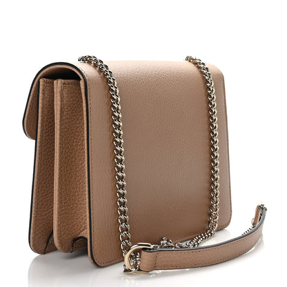 Gucci Dollar Calfskin Small Interlocking G Shoulder Bag Camelia 3 of 10