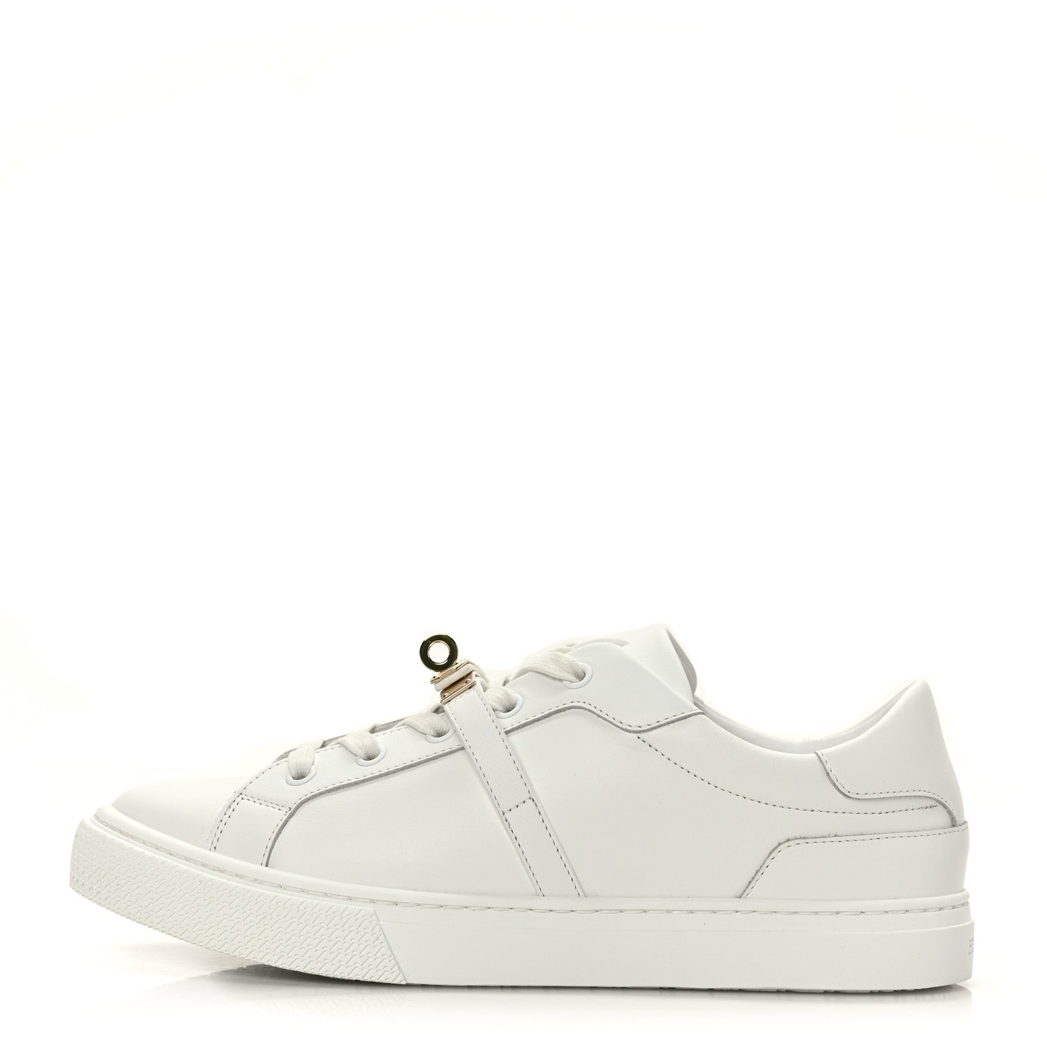 Hermes Calfskin Day Sneakers 39.5 White 1 of 9