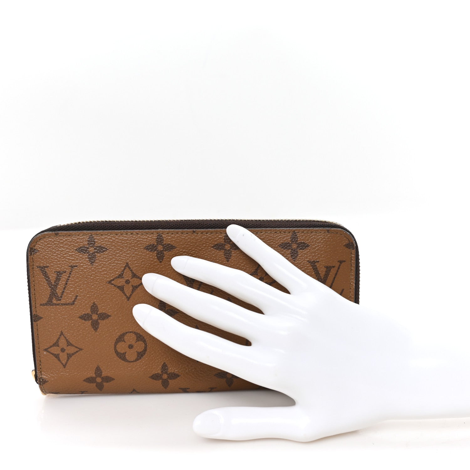 Louis Vuitton Reverse Monogram Zippy Wallet 2 of 7