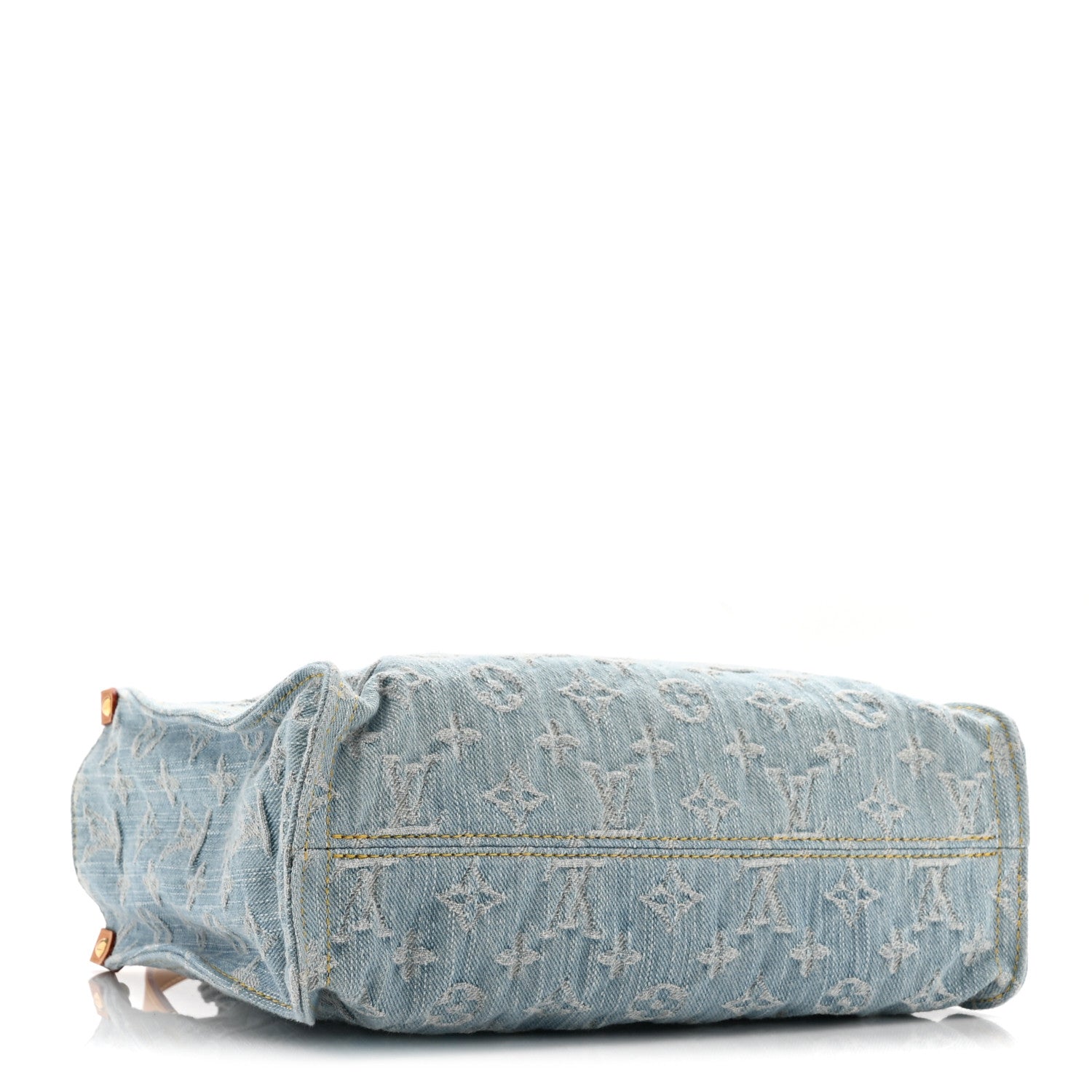 Louis Vuitton Monogram Washed Denim Let Go PM Sky Blue 4 of 10