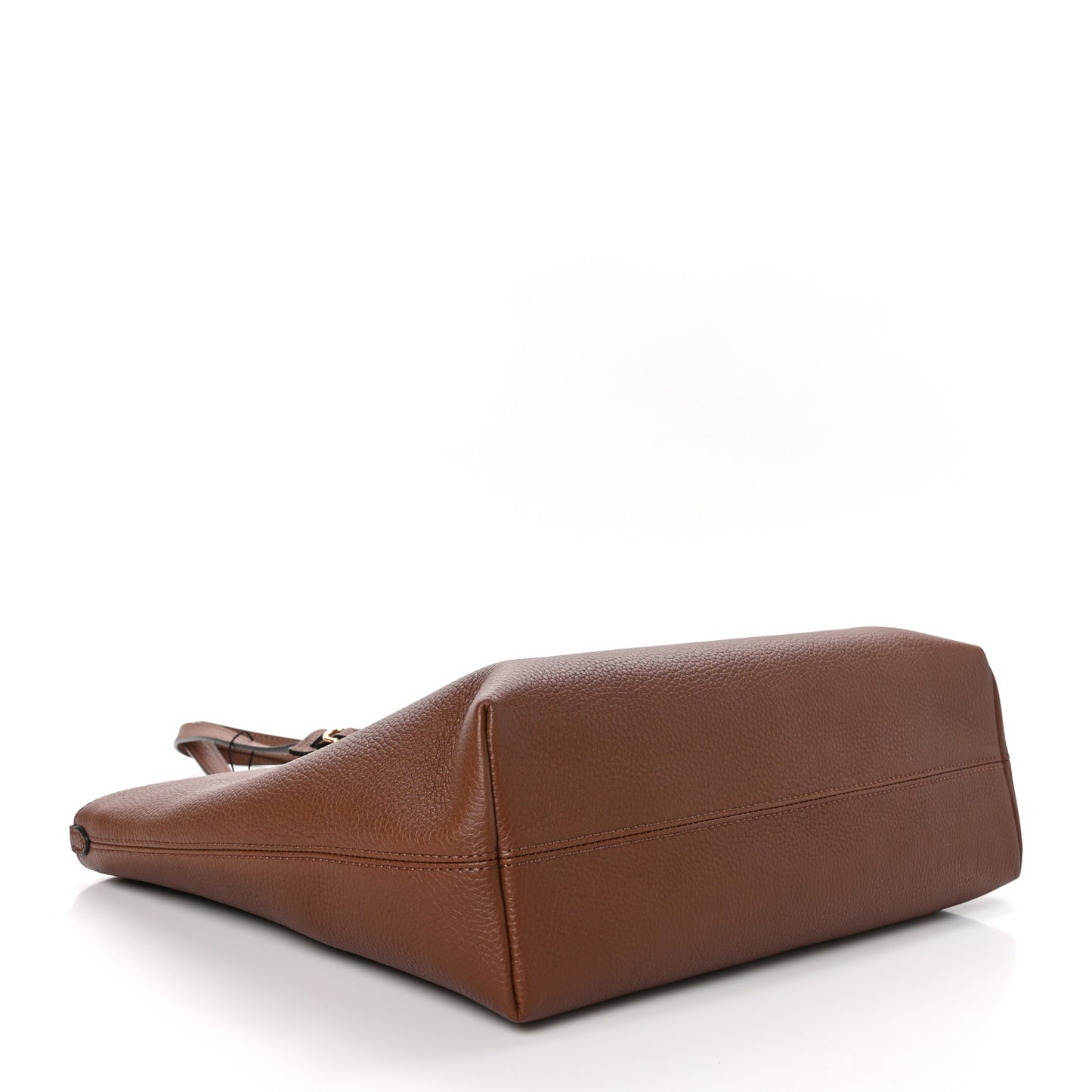 Calfskin Logo Embossed Medium Ardwell Tote Tan