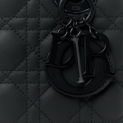 Christian Dior Ultra Matte Calfskin Cannage Small My ABCDior Lady Dior Black 8 of 11
