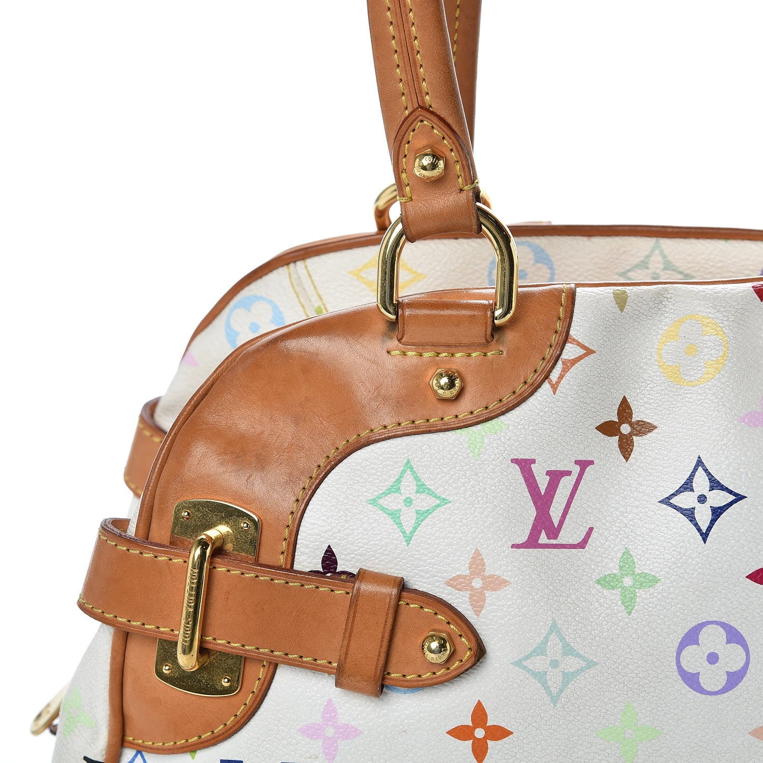 Louis Vuitton Monogram Multicolor Claudia White 18 of 20