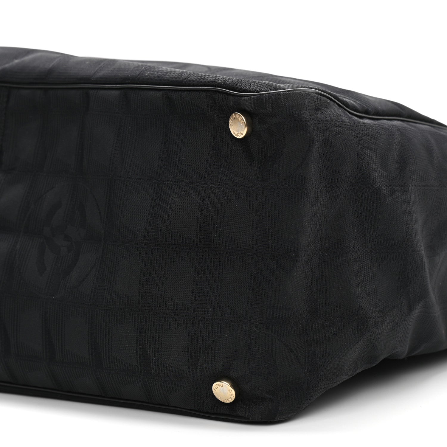 Chanel Nylon Medium Travel Tote Black 9 of 11