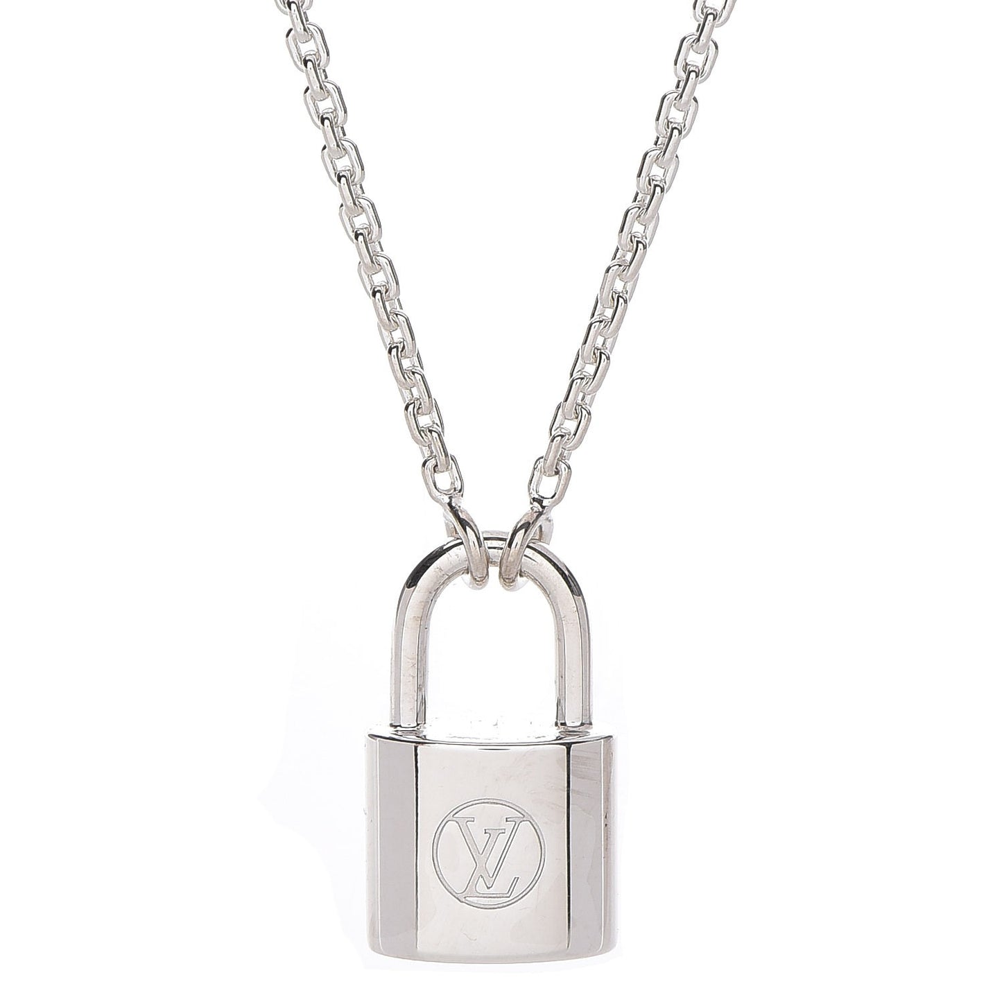 Sterling Silver Lockit Necklace