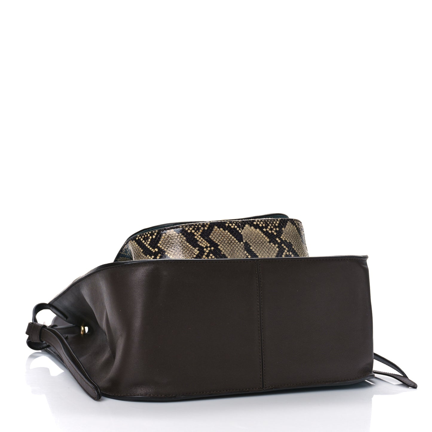 Silky Calfskin Ayers Amberley Hobo Dark Frozen Chocolate