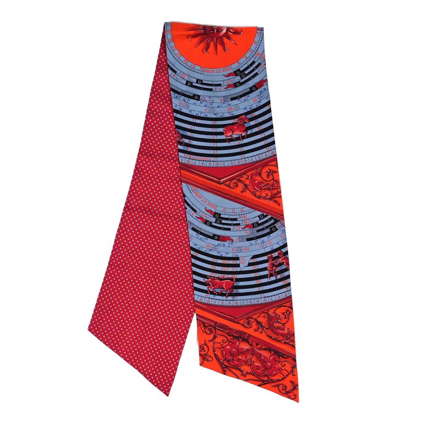 Silk Dies Et Hore Maxi Twilly