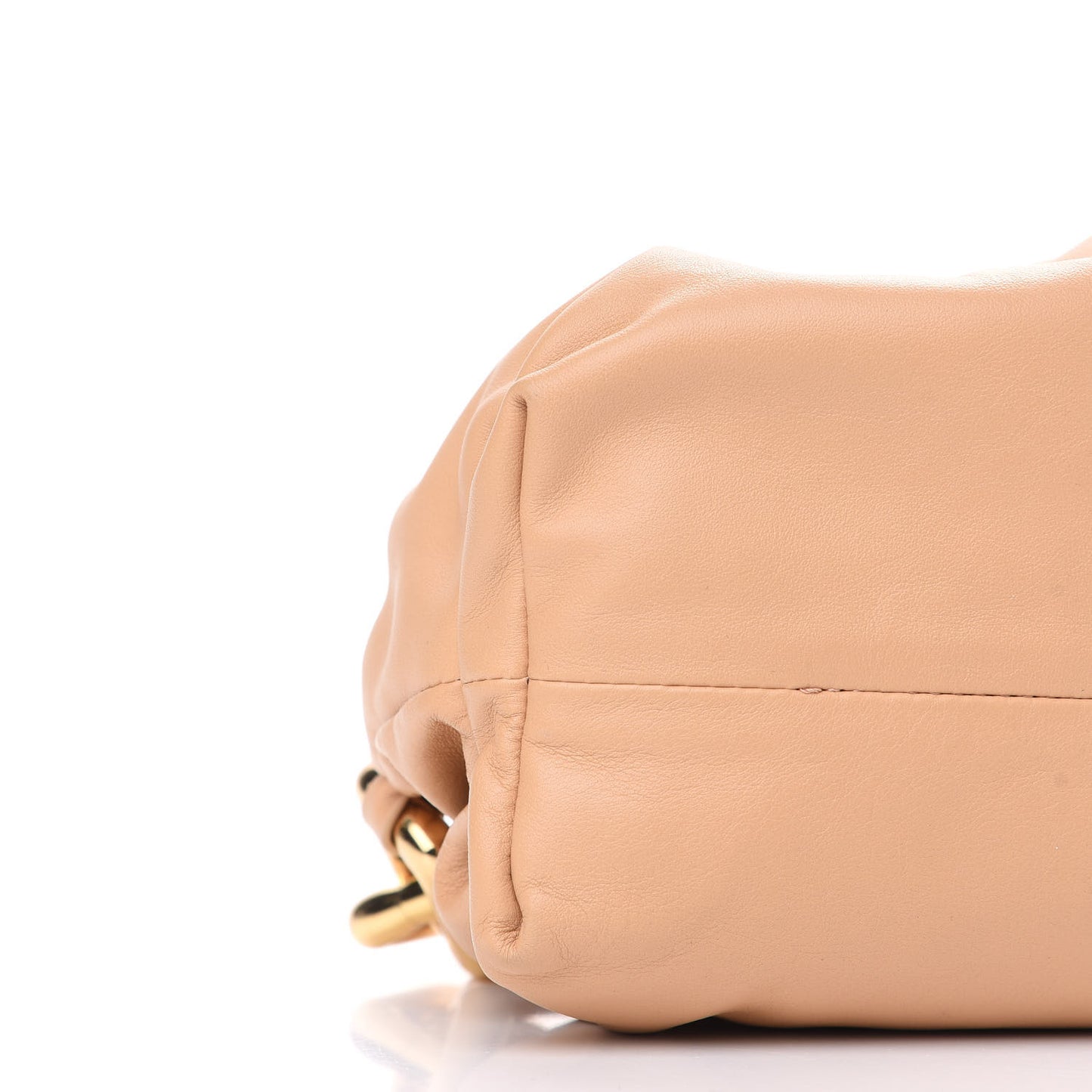 Calfskin The Pouch Chain Almond