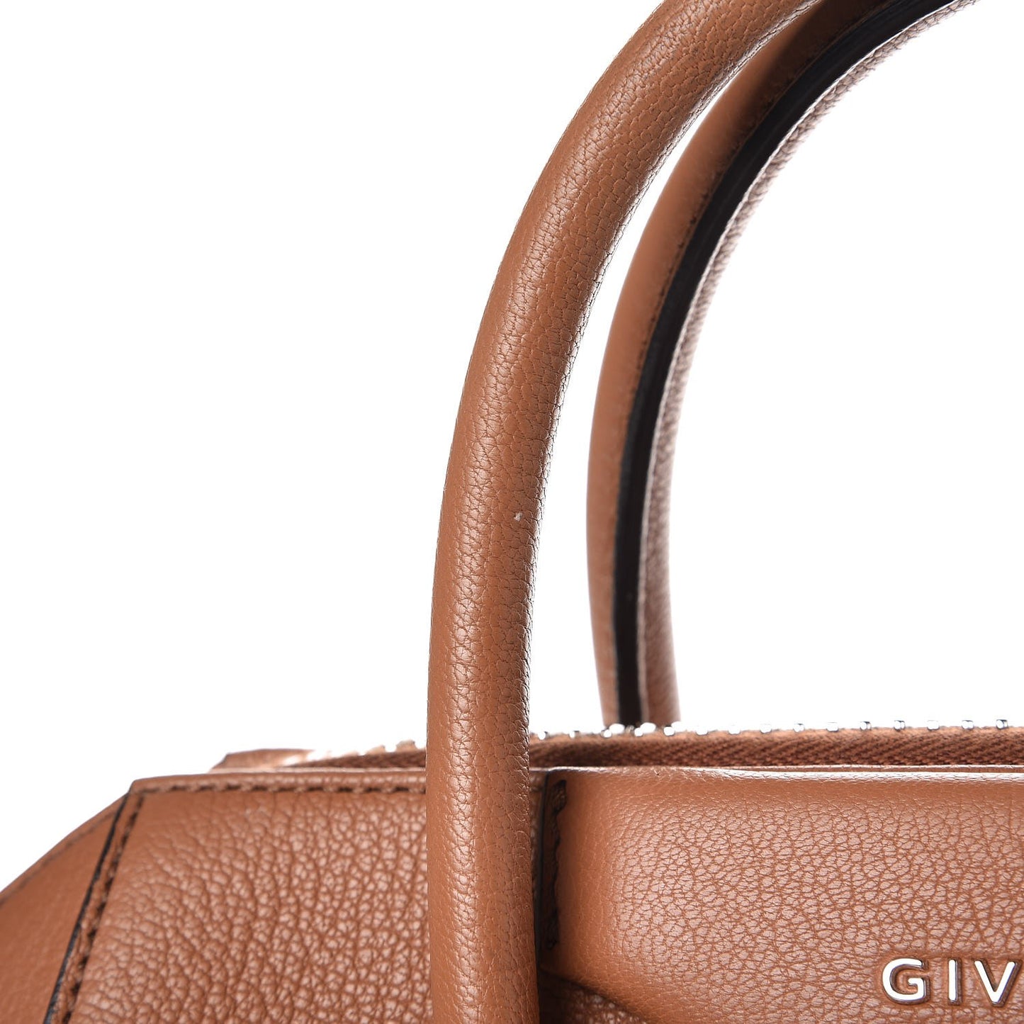 Sugar Goatskin Small Antigona Caramel