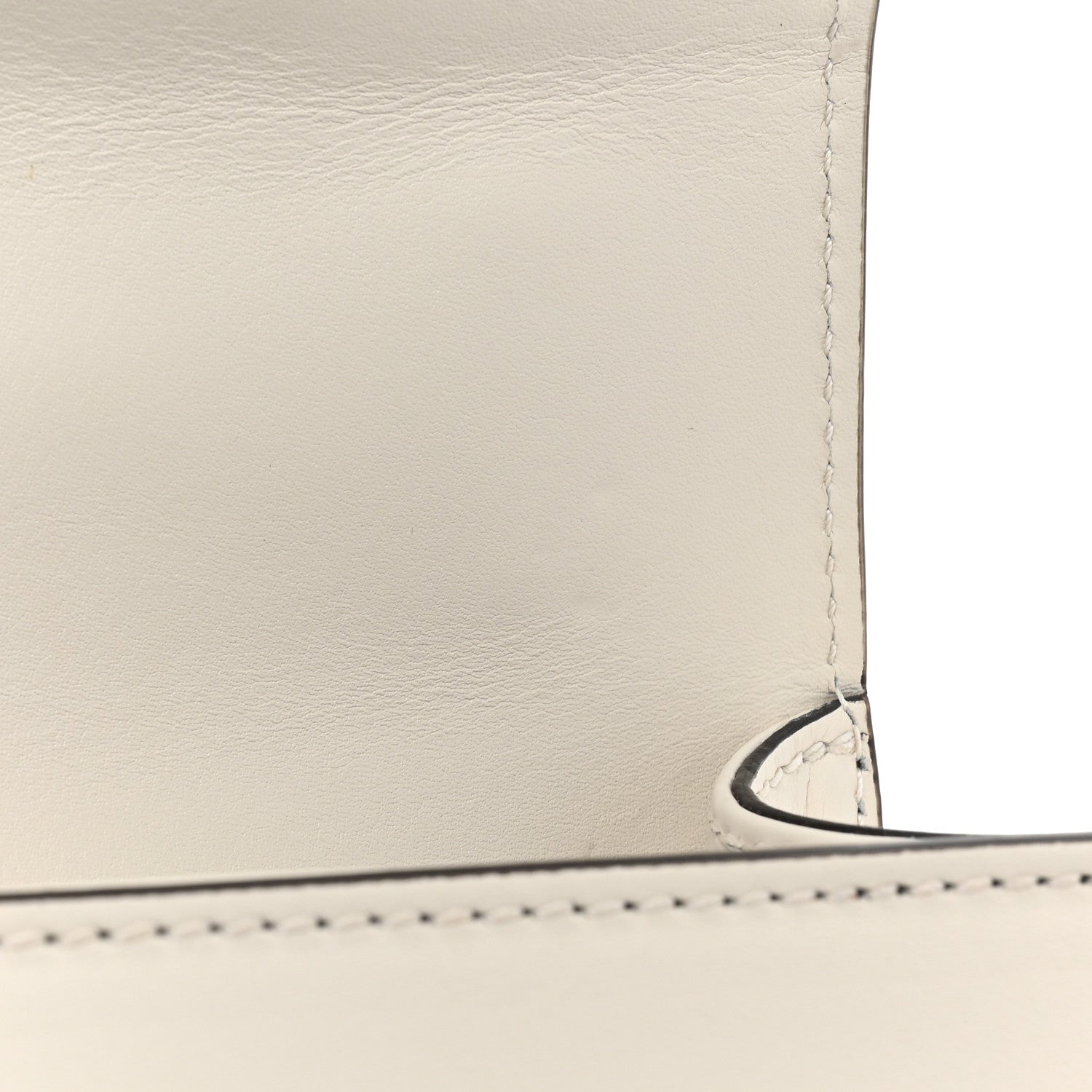 Gucci Calfskin Mini Sylvie Chain Shoulder Bag White 11 of 17