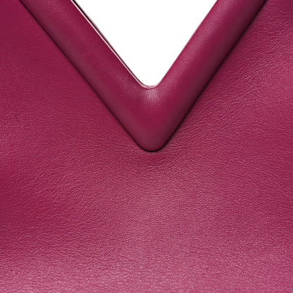 Bottega Veneta Calfskin Small The Point Triangle Bag Cinnabar 7 of 11