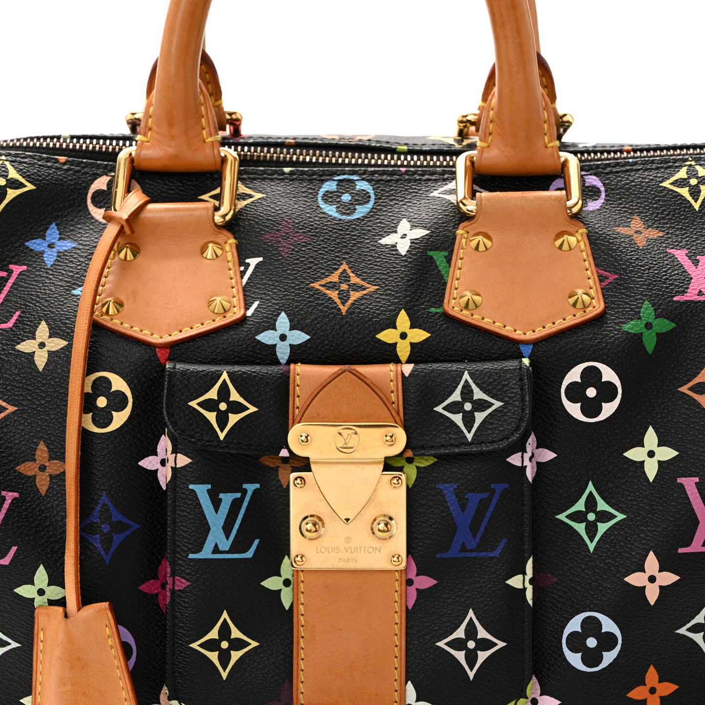 Monogram Multicolor Speedy 30 Black
