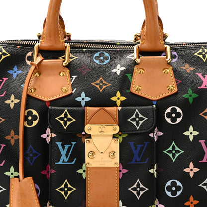 Louis Vuitton Monogram Multicolor Speedy 30 Black 7 of 10