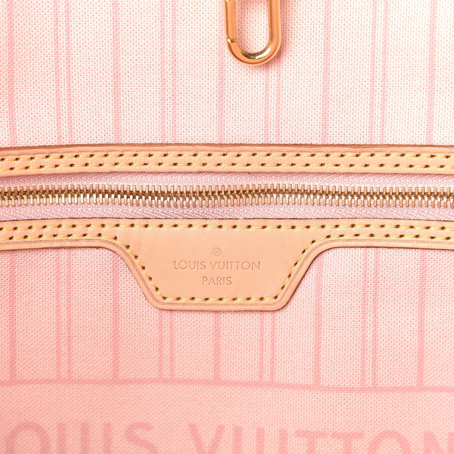 Damier Azur Neo Neverfull MM Rose Ballerine