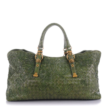 Bottega Veneta Nappa Intrecciato Cornely Tote Foglia 1 of 8
