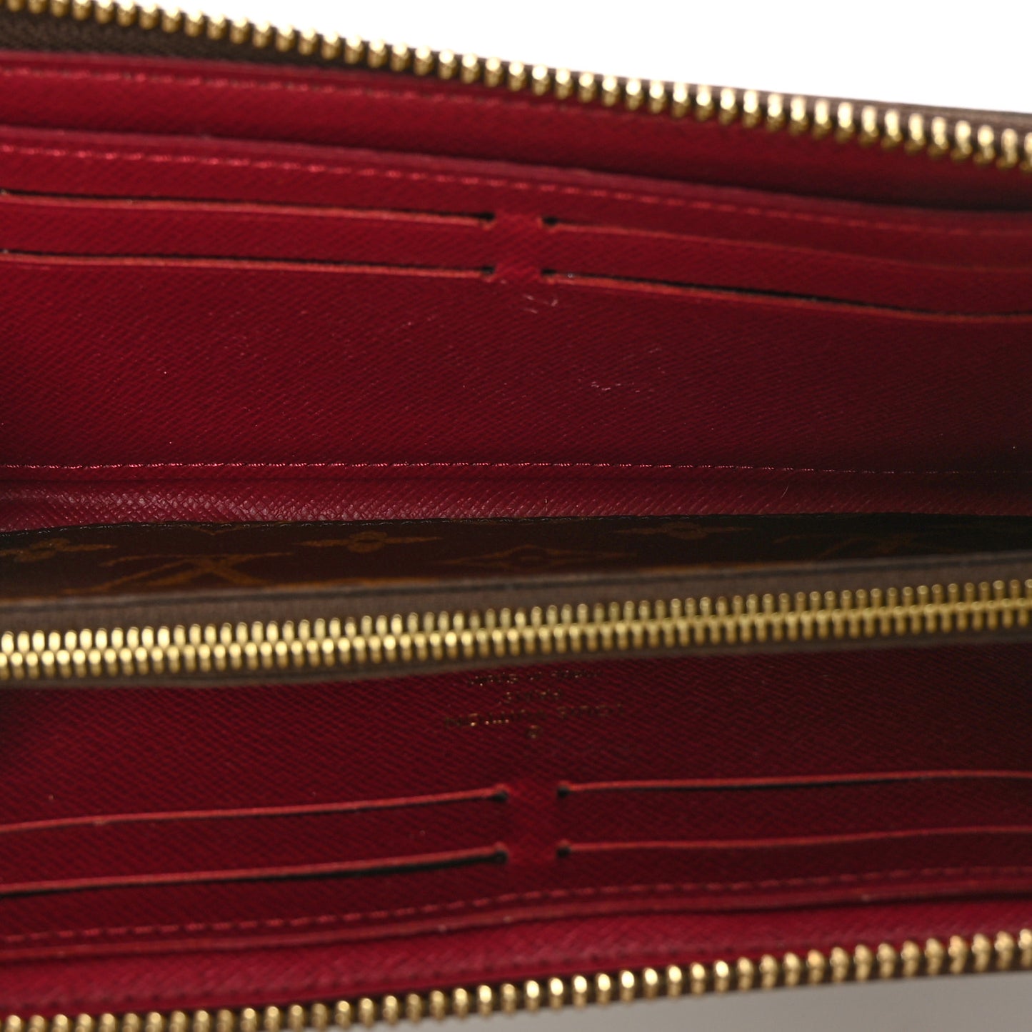 Monogram Clemence Wallet Fuchsia