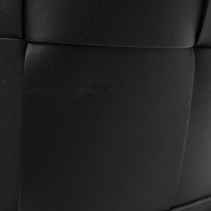 Bottega Veneta French Calfskin Maxi Intrecciato Large Vertical Arco Tote Black 9 of 12